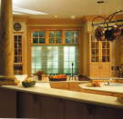 Clean, efficient window shades perfect for kitchens.